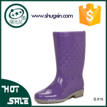 pvc rain boots waterproof ladies fancy rain shoes